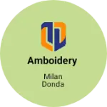 Business logo of Amboidery