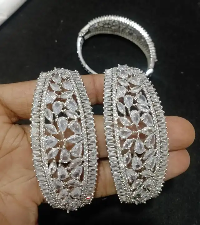 American diamond bracelets uploaded by business on 4/25/2023