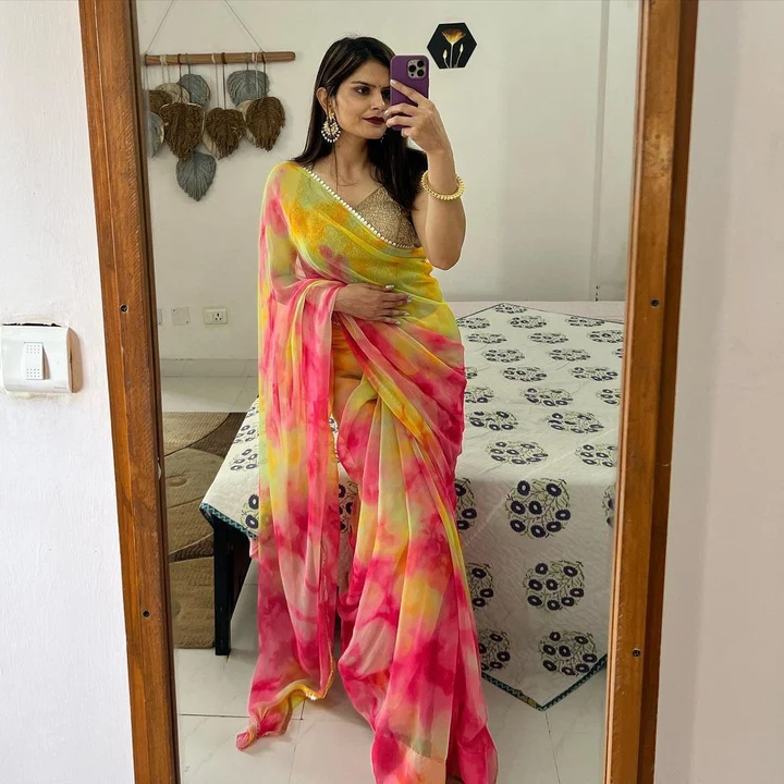 Digital saree uploaded by GS TRADERS on 4/25/2023