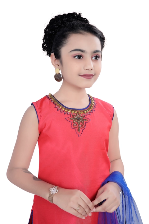 Patiala suit dress /Ethnic wear/ kids set / Dress for girls/ Party wear uploaded by Urban created on 4/25/2023
