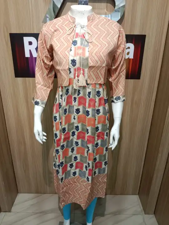 Umbrella kurti with cot  uploaded by Miss ethnic on 4/25/2023