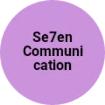 Business logo of Se7en communication