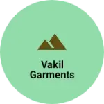Business logo of Vakil garments