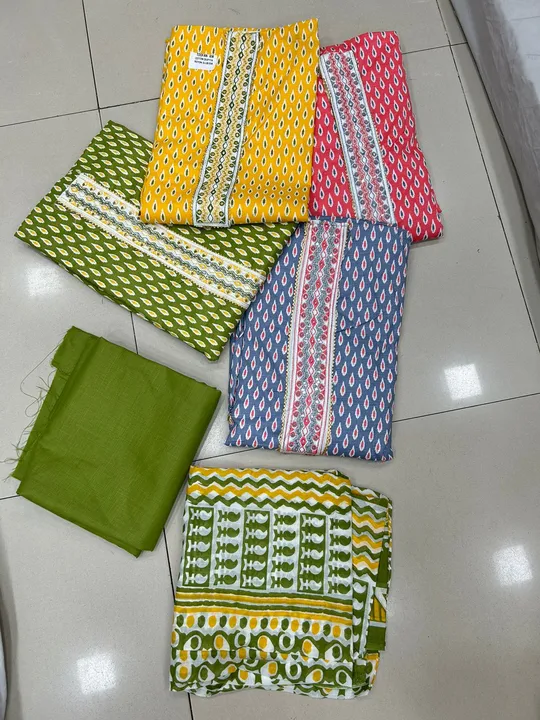 Pure Cotton suits  uploaded by Lalit Textiles on 4/25/2023