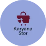 Business logo of Karyana stor