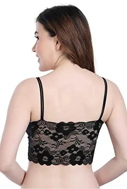 Fancy free size net paded bra  uploaded by Shree dev Narayan group on 4/25/2023