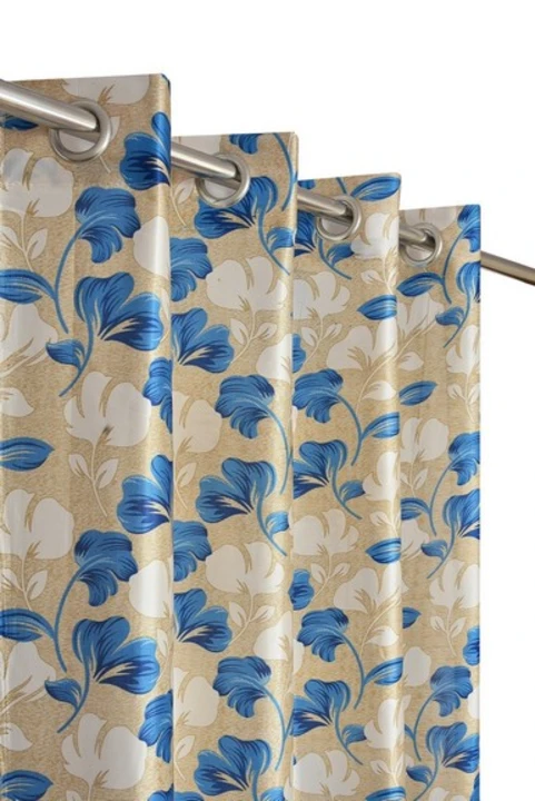   
Supremo Fancy Floral Curtains Set  uploaded by Umang traders  on 4/25/2023