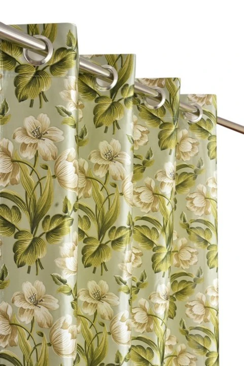 Fancy Flower Print Polyester Curtains || Eyelet Ring Curtain Green

 uploaded by Umang traders  on 4/25/2023
