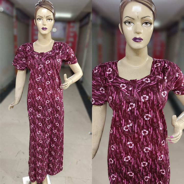Cotton Nighty Night Gown For Women uploaded by Vetali Export on 5/2/2024