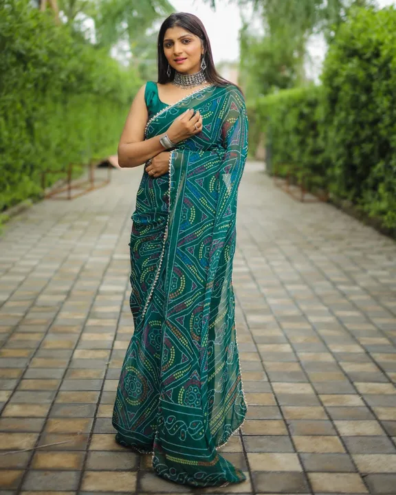 Georgette Saree  uploaded by business on 4/25/2023