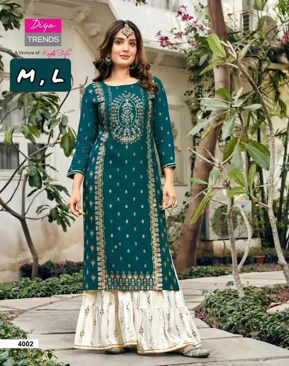 Branded kurti sharara  uploaded by business on 4/25/2023