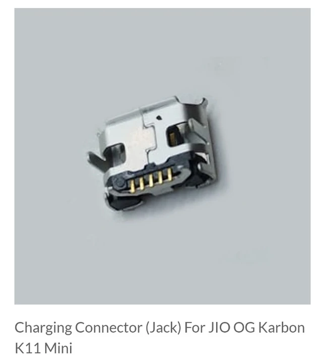 Charging Connector (Jack) for Karbon K11 Mini uploaded by COMPLETE SOLUTIONS on 5/28/2024