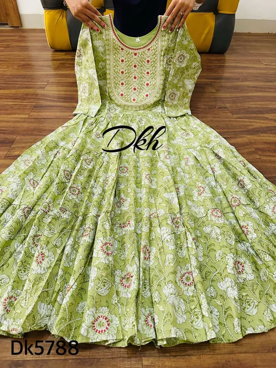 Gown uploaded by Taha fashion from surat on 4/26/2023