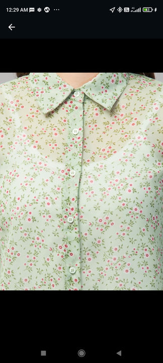 Womens girls casual floral shirts  uploaded by R&A Traders on 4/26/2023