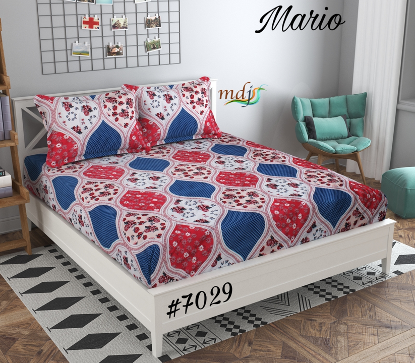 King size cotton bedsheet uploaded by business on 4/26/2023