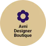 Business logo of Avni designer boutique