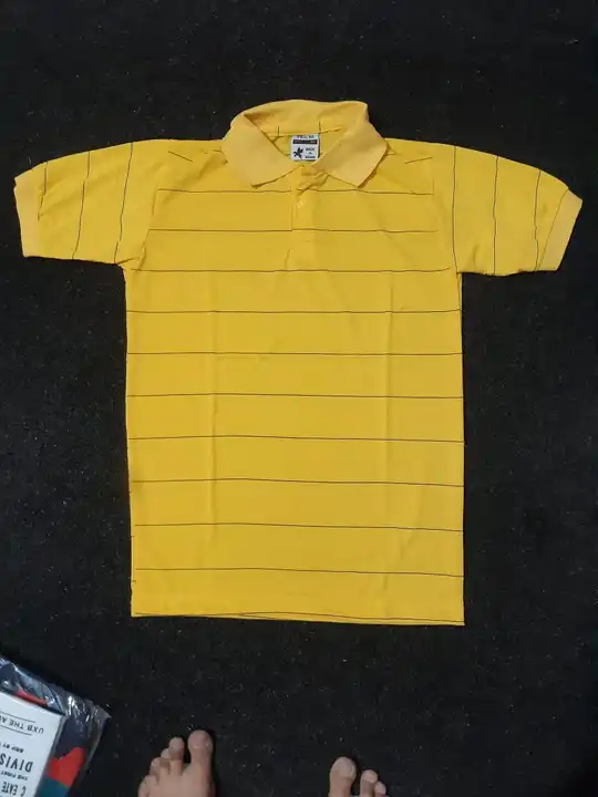 Menswear t-shirt

Totally fresh stock

Round neck t-shirt 
Collar t-shirt
 
Pattern 20 sa 30 

Siz s uploaded by Clothing LOT Ahmedabad  on 4/26/2023