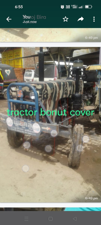 Tractor bonut cover uploaded by Tractor hood cloth on 4/26/2023
