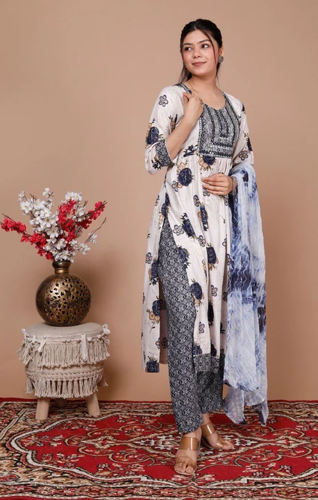 Kurti set with Dupatta  uploaded by business on 4/26/2023