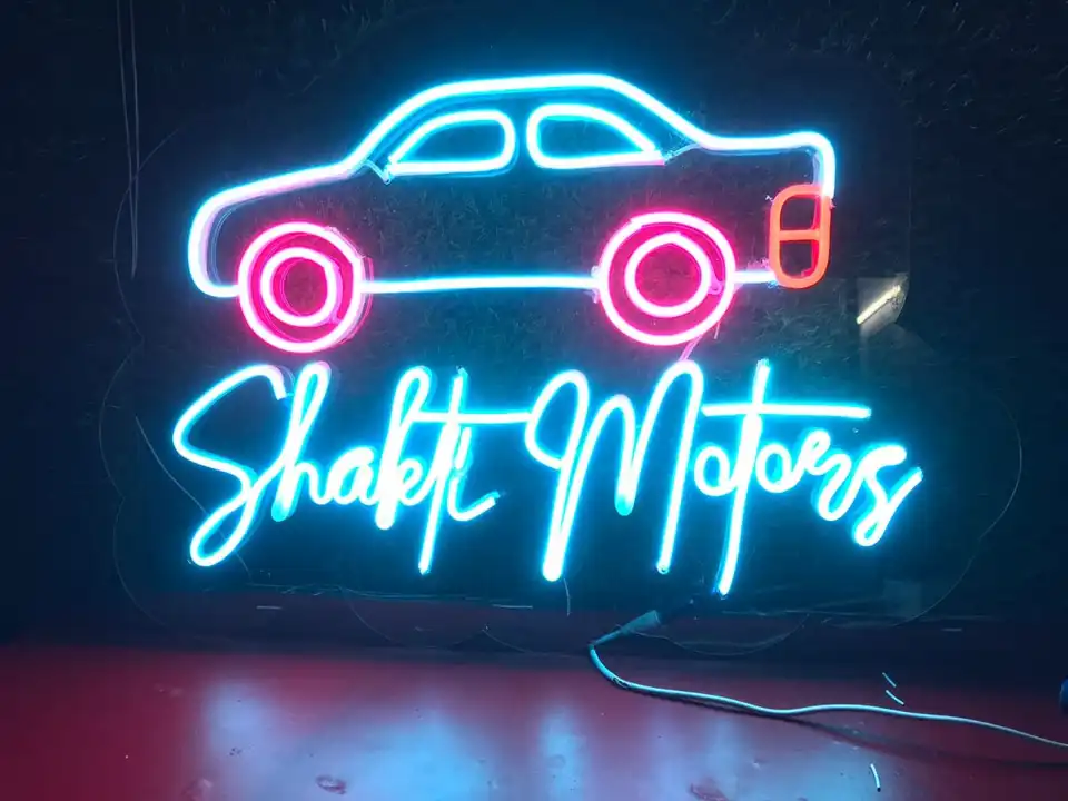 Motors Neon sign for occasions or decoration items  uploaded by Shyam enterprises on 4/26/2023