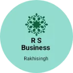 Business logo of R S business