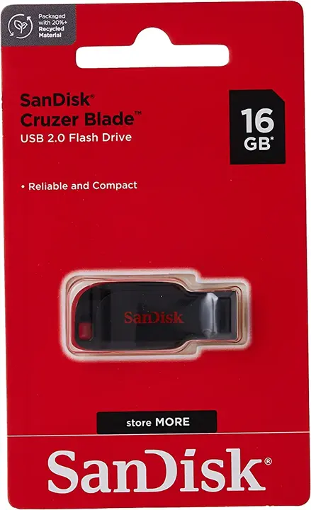 SanDisk 16GB Pendrive 16 GB Pen Drive  uploaded by business on 4/26/2023