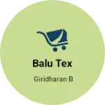 Business logo of BALU TEX