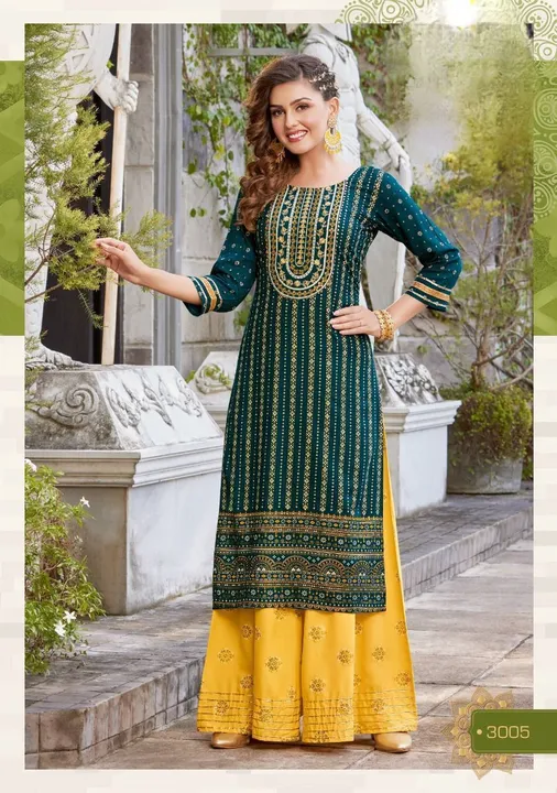 Kajal style sarara  uploaded by Shree lady fashion - SLF on 4/26/2023