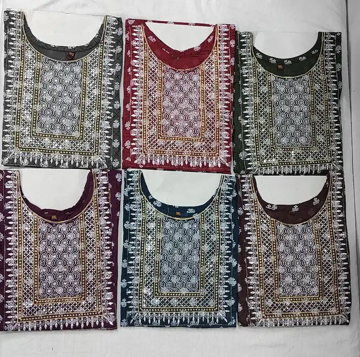 NEW DESIGN HEAVY SEQUENCE WORK BIG SIZE KURTI uploaded by Swastik creation on 4/26/2023
