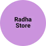 Business logo of Radha store