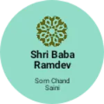 Business logo of Shri baba Ramdev redimed store kakod