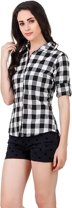 Cotton Check Shirt  uploaded by Top Tree on 4/26/2023