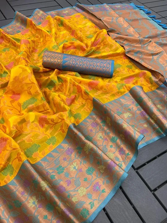 Banarasi handloom pattu silk  uploaded by Suyukti fab on 4/26/2023