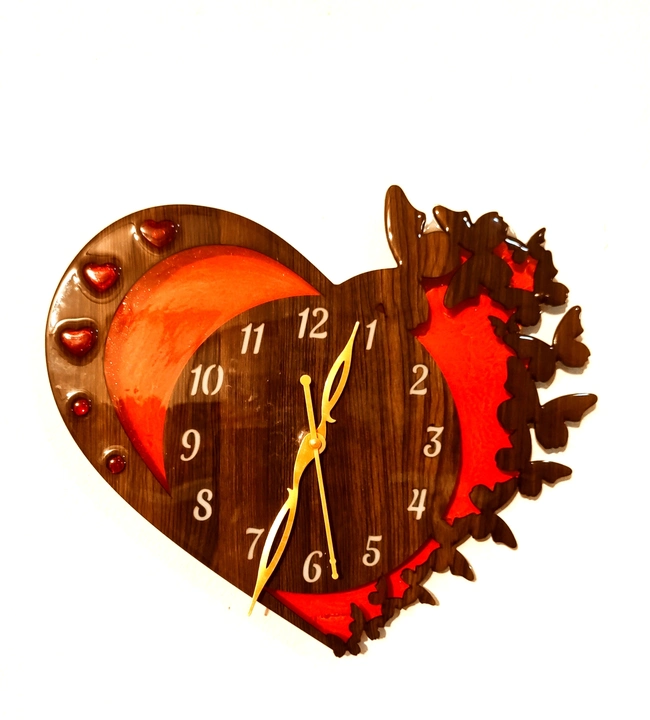RC5541 Love special Resin Handmade wallclock  uploaded by business on 4/26/2023