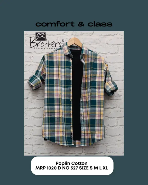 Men's Cotton Checks Shrit  uploaded by Jk Brothers Shirt Manufacturer  on 4/26/2023