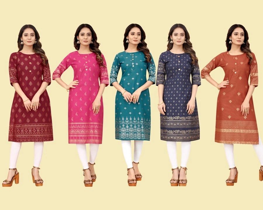 Cotton printed kurti  uploaded by Priya fashion on 4/26/2023
