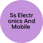 Business logo of SS Electronics and mobile