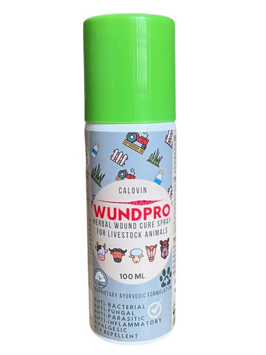 Calvin Wundpro (100ml) - Topical Herbal Wound Spray for Livestock Animals uploaded by GreenEnvy Healthcare on 4/26/2023