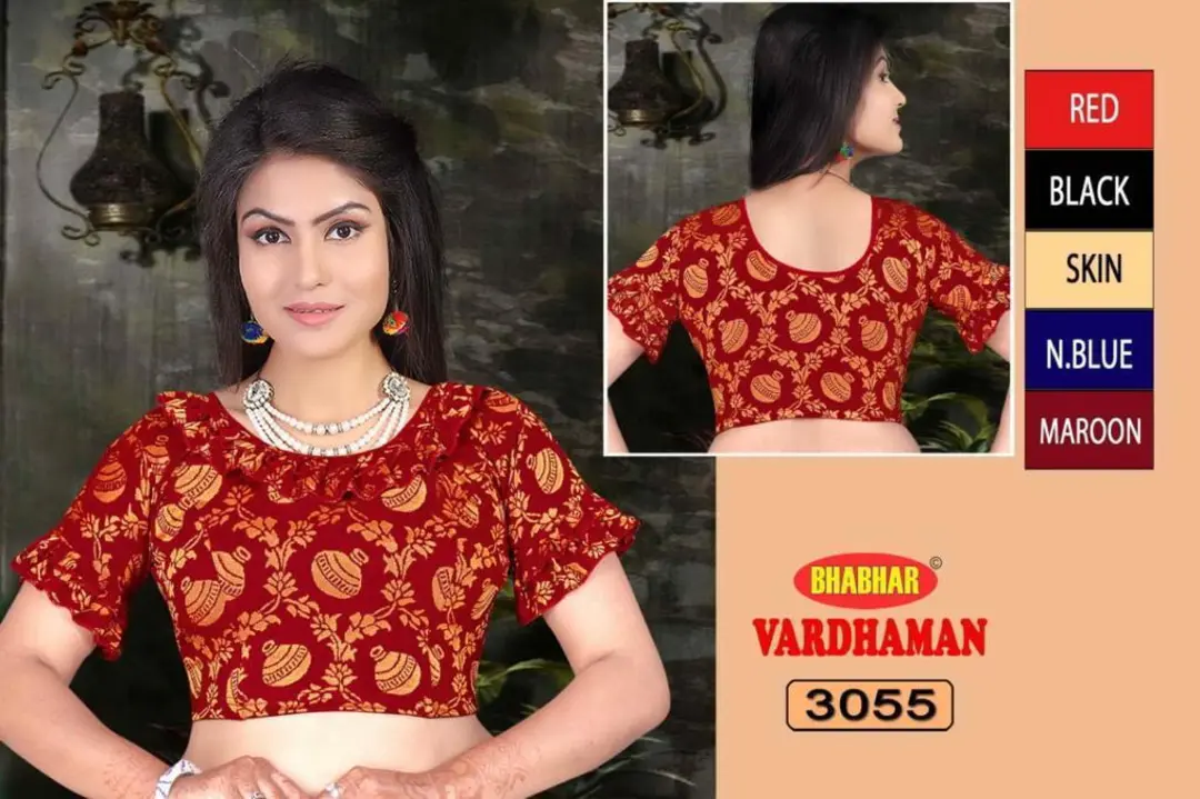 Post image Vardhmaan Blouse Range from 100 to 300 😍😍😍