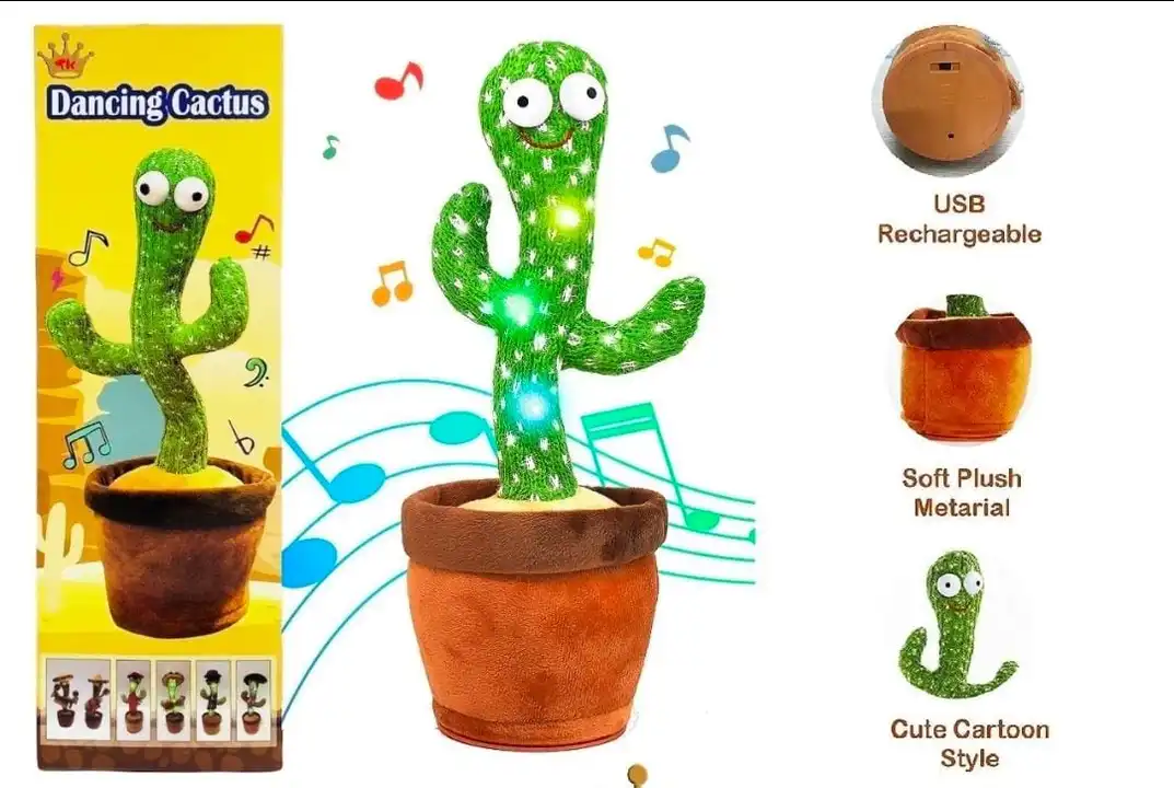 Talking and dancing cactus  uploaded by business on 4/26/2023