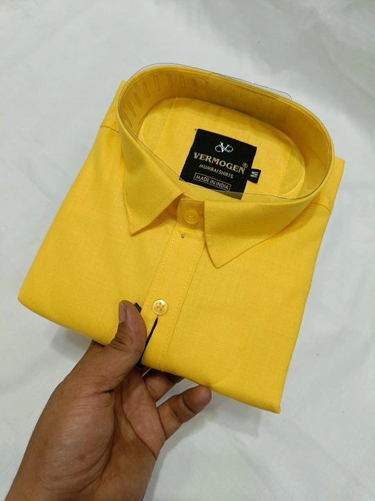 Plain shirts uploaded by MUMBAI SHIRTS  on 4/26/2023