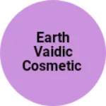 Business logo of Earth vaidic cosmetic