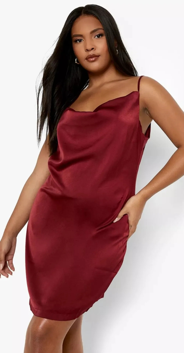 Satin backless dress (mixes size ,Mixed colour) uploaded by Vidya clothing on 4/26/2023