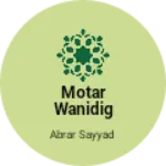 Business logo of Motar wanidig