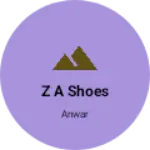 Business logo of Z A Shoes