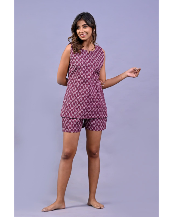 Short night suits  uploaded by Bhagwati textile on 4/26/2023