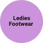 Business logo of Ledies footwear