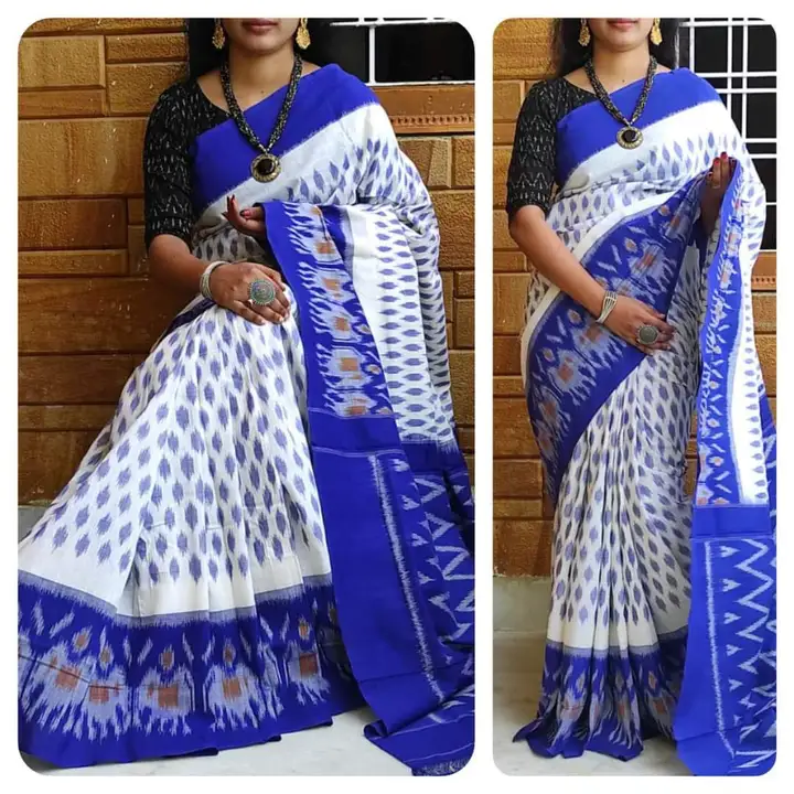 Pochampally Handloom Ikkat Masrise Cotton Designer Sarees  uploaded by KS HANDLOOM on 4/26/2023