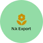 Business logo of N.k export