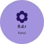 Business logo of R.D.R